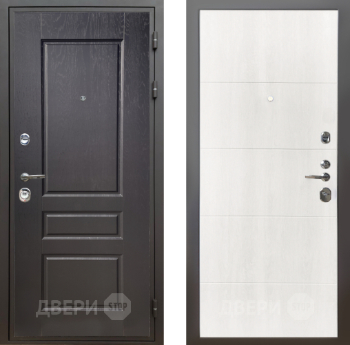 Входная металлическая Дверь Шелтер (SHELTER) Комфорт Дуб английский 7 Дуб филадельфия крем в Пушкино