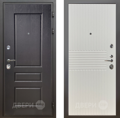 Дверь Шелтер (SHELTER) Комфорт Дуб английский 10 Силк Сноу в Пушкино