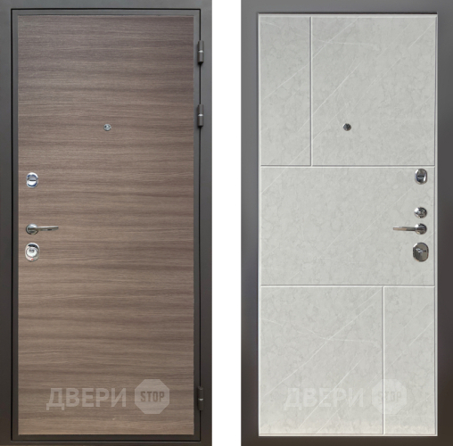 Входная металлическая Дверь Шелтер (SHELTER) Комфорт Дуб тоскано поперечный 9 Гранит лава лайт в Пушкино