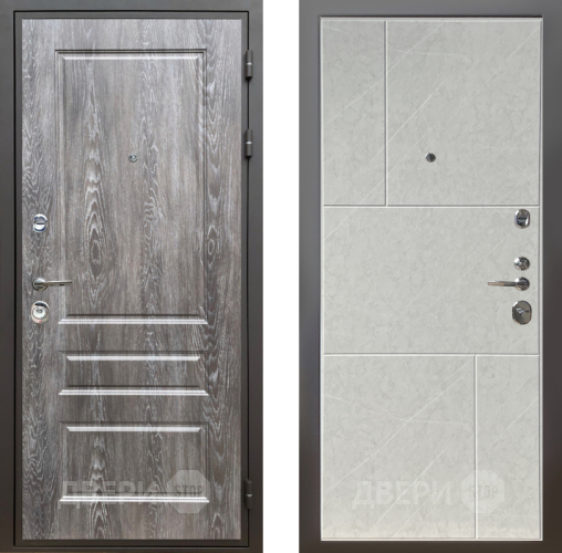 Входная металлическая Дверь Шелтер (SHELTER) Комфорт Дуб шале серебро 9 Гранит лава лайт в Пушкино