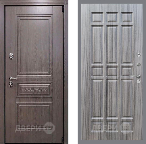 Входная металлическая Дверь Рекс (REX) Пренмиум-S FL-33 Сандал грей в Пушкино