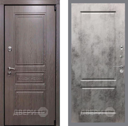 Дверь Рекс (REX) Пренмиум-S FL-117 Бетон темный в Пушкино