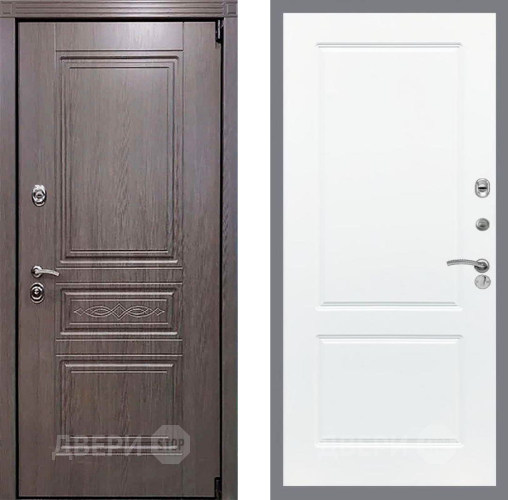 Входная металлическая Дверь Рекс (REX) Пренмиум-S FL-117 Силк Сноу в Пушкино