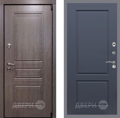 Входная металлическая Дверь Рекс (REX) Пренмиум-S FL-117 Силк титан в Пушкино