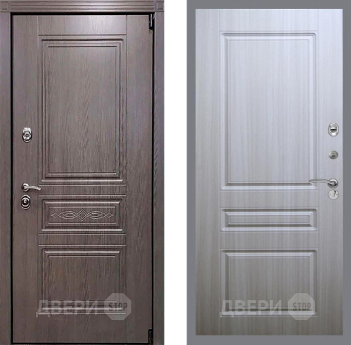 Входная металлическая Дверь Рекс (REX) Пренмиум-S FL-243 Сандал белый в Пушкино