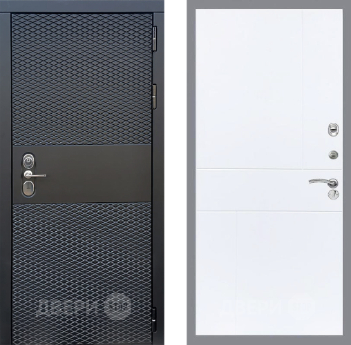 Входная металлическая Дверь Стоп БЛЭК CISA ФЛ-290 Силк Сноу в Пушкино