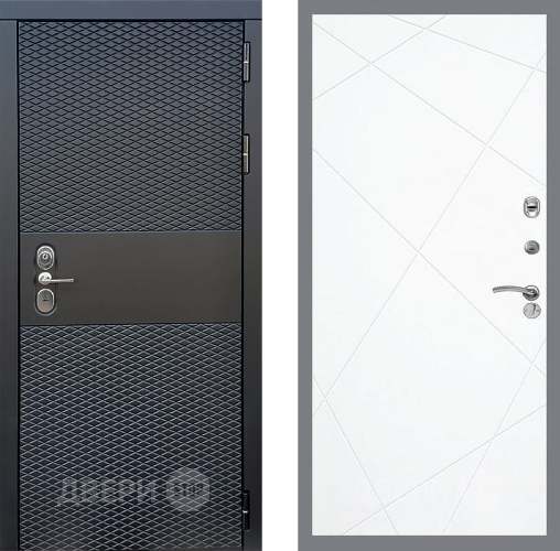 Дверь Стоп БЛЭК CISA ФЛ-291 Силк Сноу в Пушкино