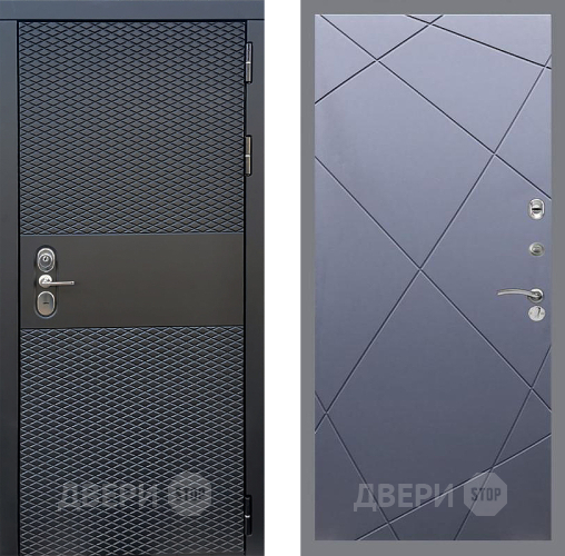 Входная металлическая Дверь Стоп БЛЭК CISA ФЛ-291 Силк титан в Пушкино