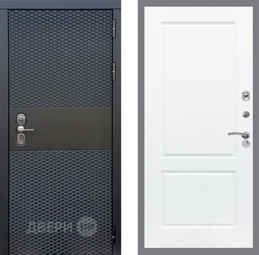 Входная металлическая Дверь Стоп БЛЭК CISA ФЛ-117 Силк Сноу в Пушкино