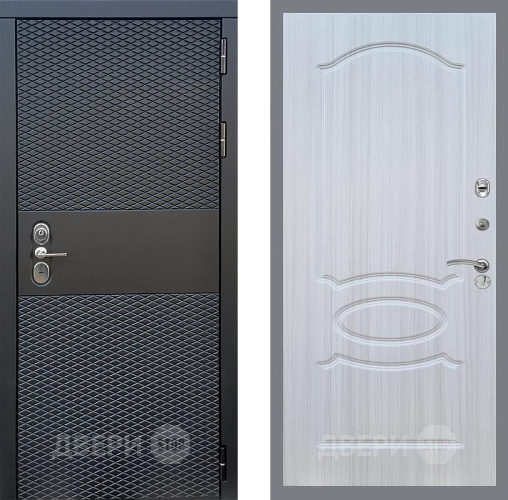 Входная металлическая Дверь Стоп БЛЭК CISA ФЛ-128 Сандал белый в Пушкино