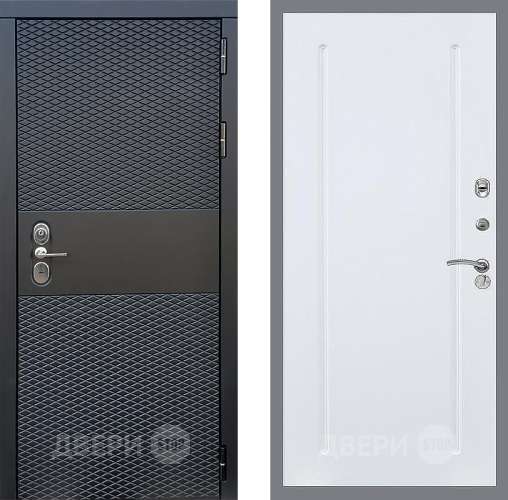 Дверь Стоп БЛЭК CISA ФЛ-68 Силк Сноу в Пушкино