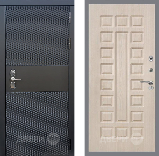 Входная металлическая Дверь Стоп БЛЭК CISA ФЛ-183 Беленый дуб в Пушкино