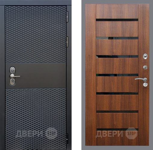 Дверь Стоп БЛЭК CISA СБ-14 Орех бренди в Пушкино