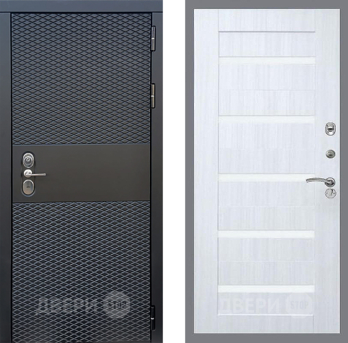 Дверь Стоп БЛЭК CISA СБ-14 Сандал белый в Пушкино