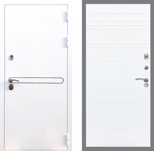 Входная металлическая Дверь Стоп Лайн Вайт Лайн Силк Сноу в Пушкино