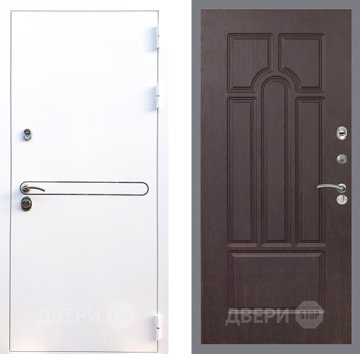 Входная металлическая Дверь Стоп Лайн Вайт ФЛ-58 Венге в Пушкино