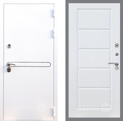 Входная металлическая Дверь Стоп Лайн Вайт ФЛ-39 Силк Сноу в Пушкино