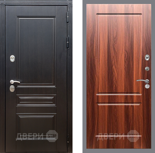 Входная металлическая Дверь Стоп МЕГАПОЛИС ФЛ-117 Итальянский орех в Пушкино