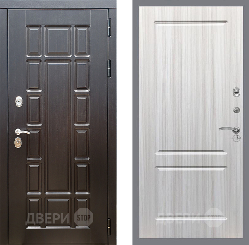 Входная металлическая Дверь Стоп НЬЮ ЙОРК ФЛ-117 Сандал белый в Пушкино