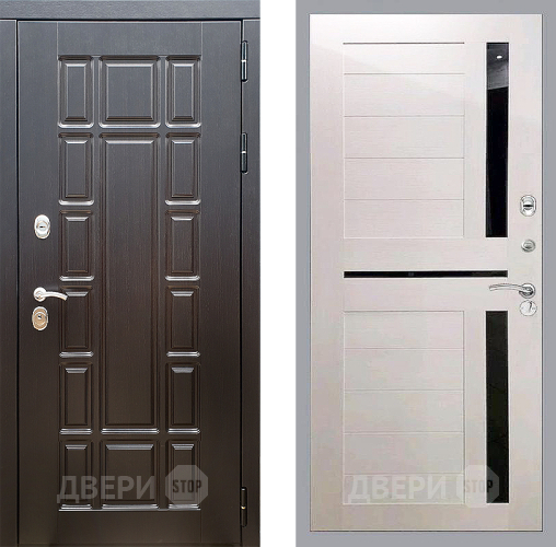 Входная металлическая Дверь Стоп НЬЮ ЙОРК СБ-18 Лиственница беж в Пушкино