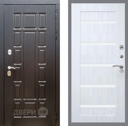 Входная металлическая Дверь Стоп НЬЮ ЙОРК СБ-14 Сандал белый в Пушкино