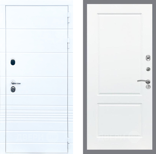 Входная металлическая Дверь Стоп ТРЕНДО ФЛ-117 Силк Сноу в Пушкино