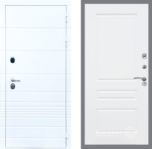 Дверь Стоп ТРЕНДО ФЛ-243 Силк Сноу в Пушкино