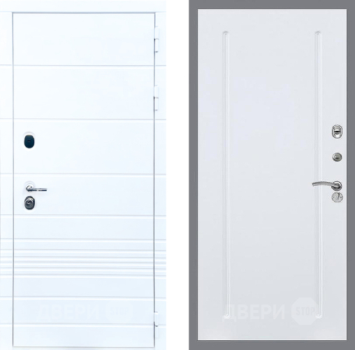 Дверь Стоп ТРЕНДО ФЛ-68 Силк Сноу в Пушкино