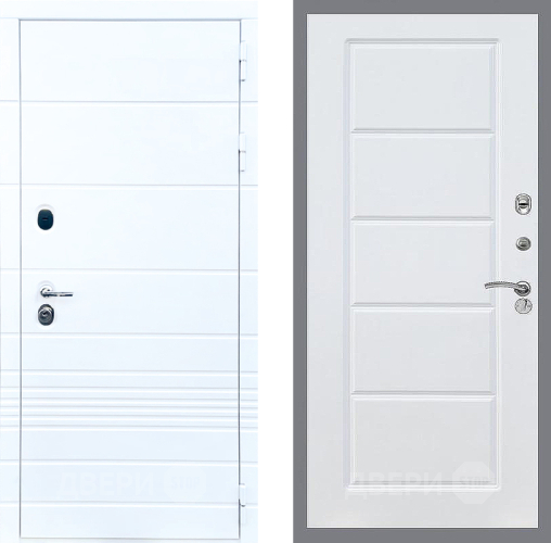 Дверь Стоп ТРЕНДО ФЛ-39 Силк Сноу в Пушкино