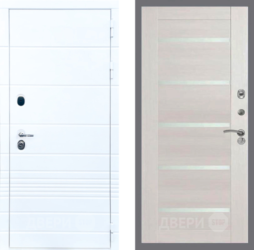 Дверь Стоп ТРЕНДО СБ-14 Лиственница беж в Пушкино