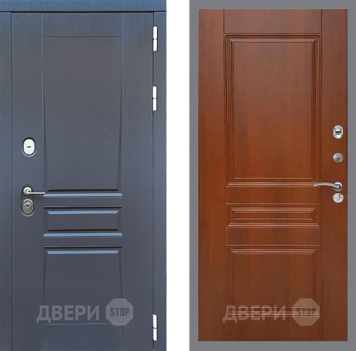 Входная металлическая Дверь Стоп ПЛАТИНУМ ФЛ-243 Итальянский орех в Пушкино