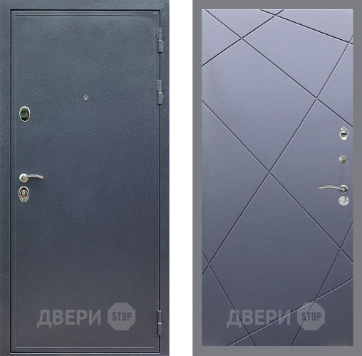 Входная металлическая Дверь Стоп СИЛЬВЕР ФЛ-291 Силк титан в Пушкино