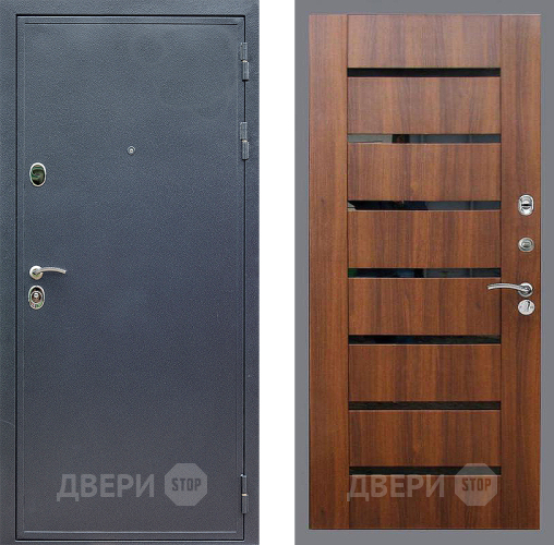 Дверь Стоп СИЛЬВЕР СБ-14 Орех бренди в Пушкино