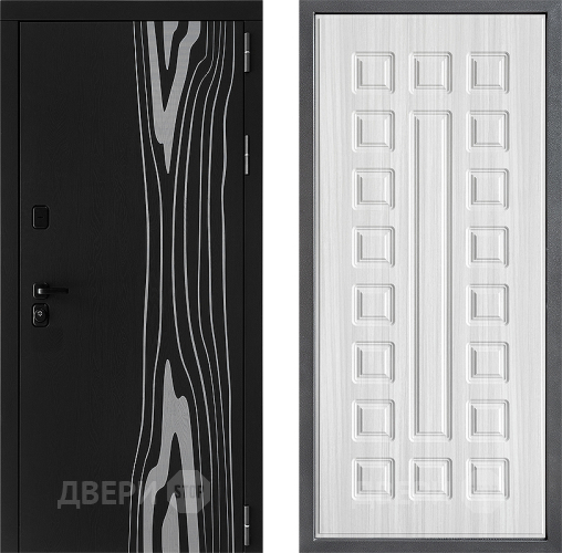 Входная металлическая Дверь Дверной континент ДК-12 ФЛ-183 Сандал белый в Пушкино