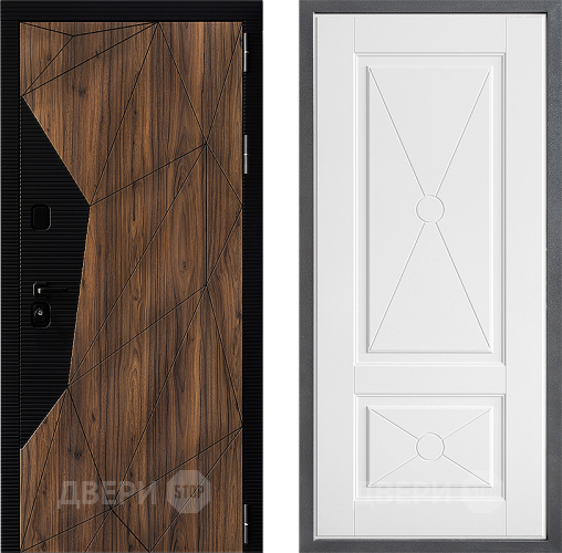 Входная металлическая Дверь Дверной континент ДК-11 ФЛ-617 Софт милк в Пушкино