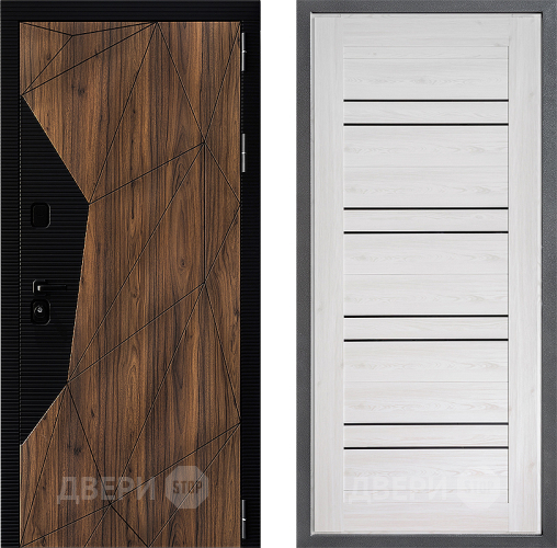 Входная металлическая Дверь Дверной континент ДК-11 ФЛ-49 Сосна белая в Пушкино