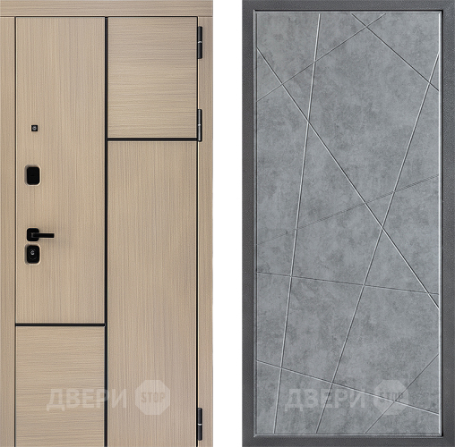 Дверь Дверной континент ДК-14 ФЛ-655 Бетон серый в Пушкино
