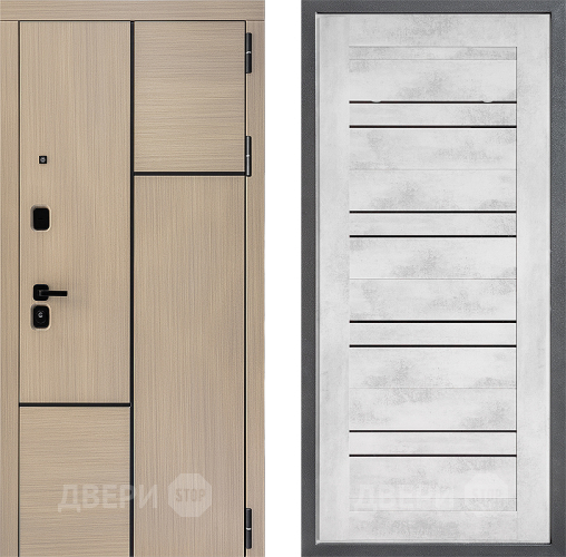 Дверь Дверной континент ДК-14 ФЛ-49 Бетон снежный в Пушкино