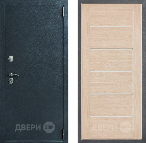 Входная металлическая Дверь Дверной континент ДК-70 Дизайн ФЛ-46 Капучино в Пушкино