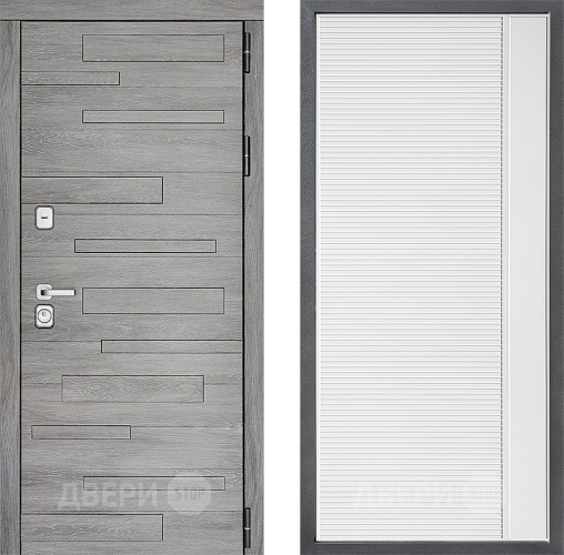 Дверь Дверной континент ДК-10 ФЛ-757 Белое Стекло Софт милк в Пушкино