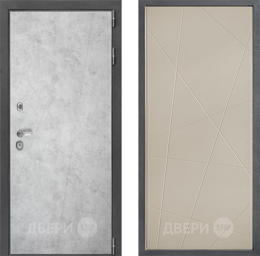 Входная металлическая Дверь Дверной континент ДК-3/743 ФЛ-655 Капучино в Пушкино