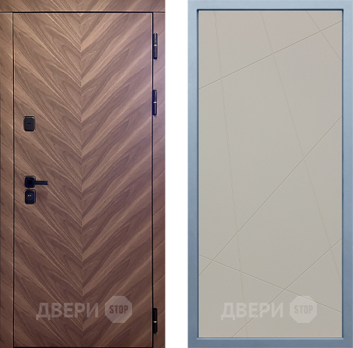 Входная металлическая Дверь Дива МД-98 Д-11 Шампань в Пушкино