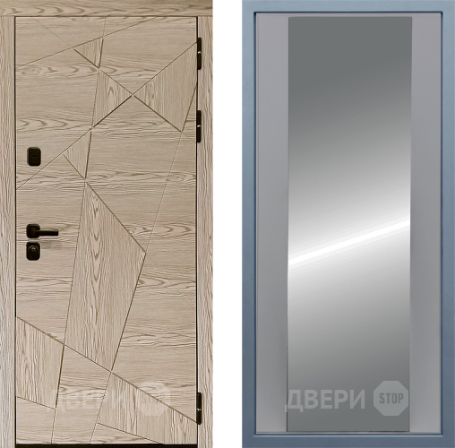 Дверь Дива МД-97/1 Д-15 Зеркало Силк Маус в Пушкино