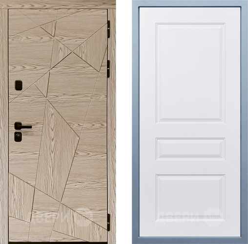 Дверь Дива МД-97/1 Д-13 Белый в Пушкино