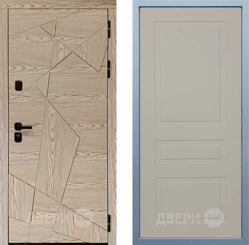 Входная металлическая Дверь Дива МД-97/1 Н-7 Шампань в Пушкино