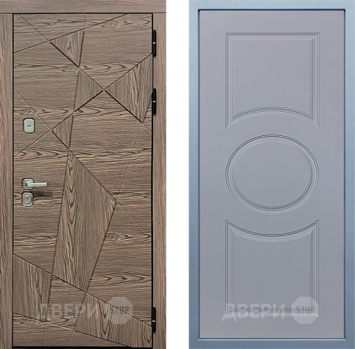 Входная металлическая Дверь Дива МД-97/2 Д-8 Силк Маус в Пушкино