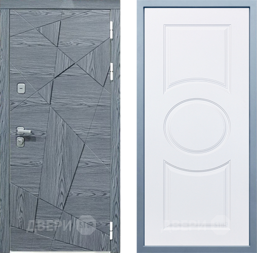 Дверь Дива МД-97/3 Д-8 Белый в Пушкино