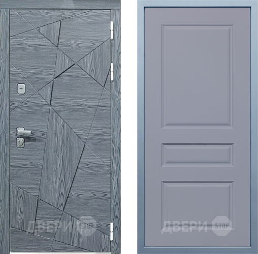 Входная металлическая Дверь Дива МД-97/3 Д-13 Силк Маус в Пушкино