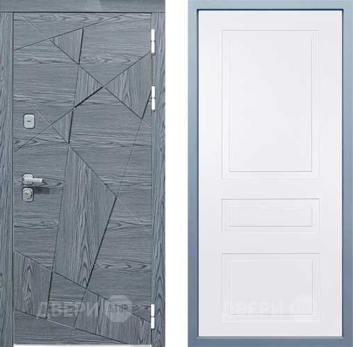 Дверь Дива МД-97/3 Н-13 Белый в Пушкино