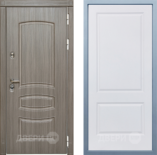 Дверь Дива МД-42 Д-7 Белый в Пушкино